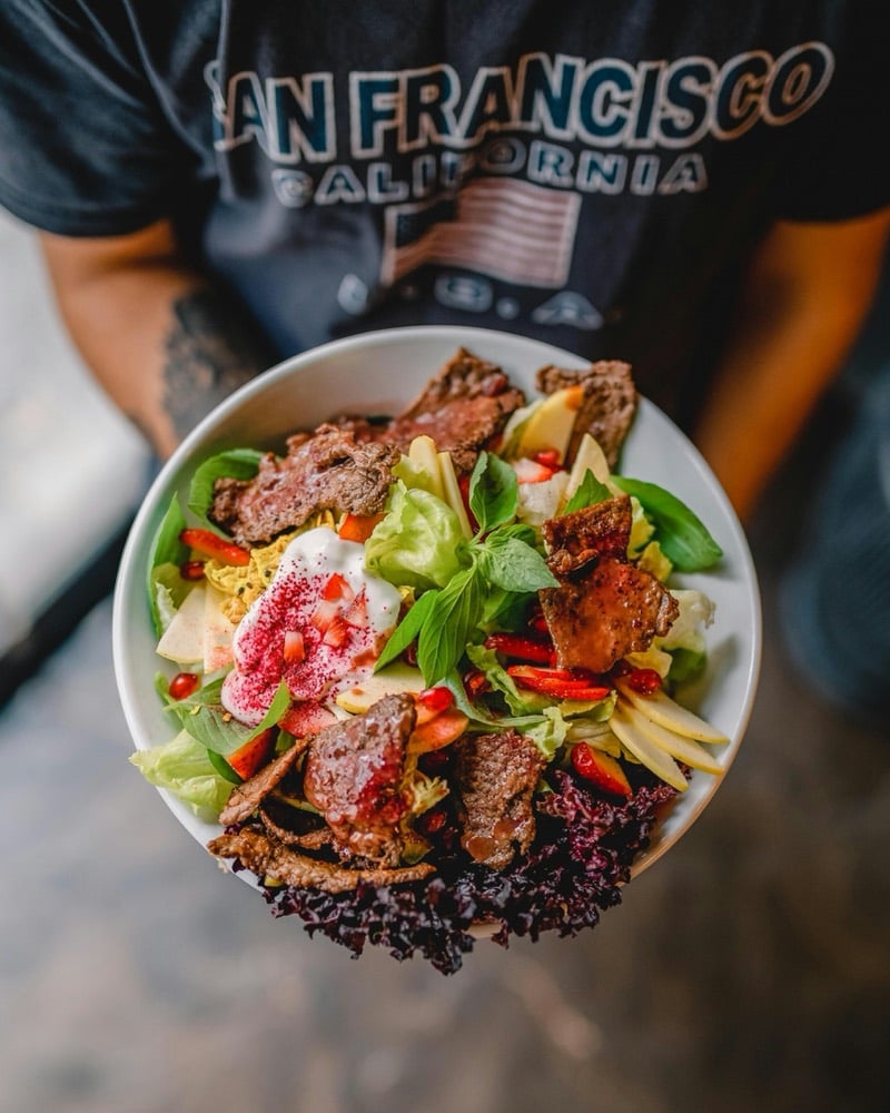Steak protein bowl — Juniper & Grain